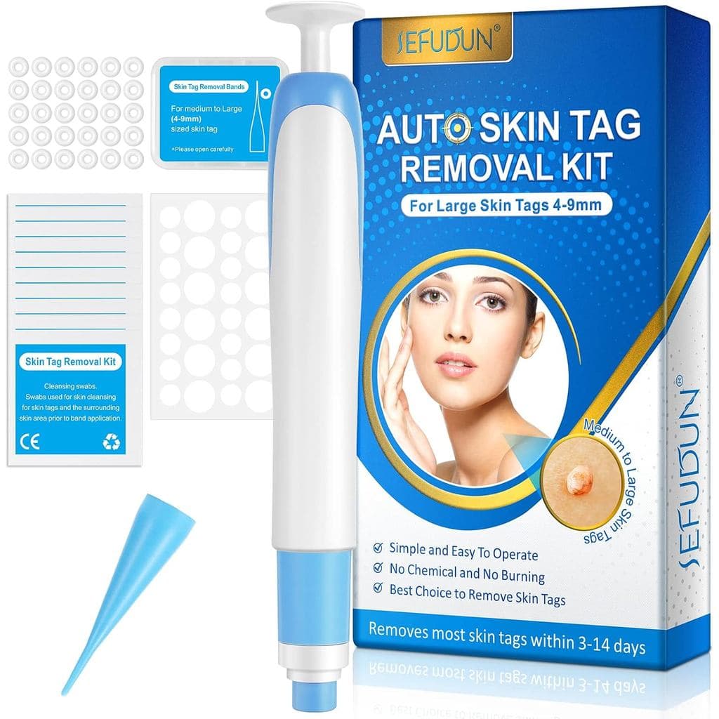 Kit de Remoção Automática de Etiquetas, Indolor e Rápido, para Etiquetas de 4-9mm, Kit Seguro - para Corpo e Pescoço - P