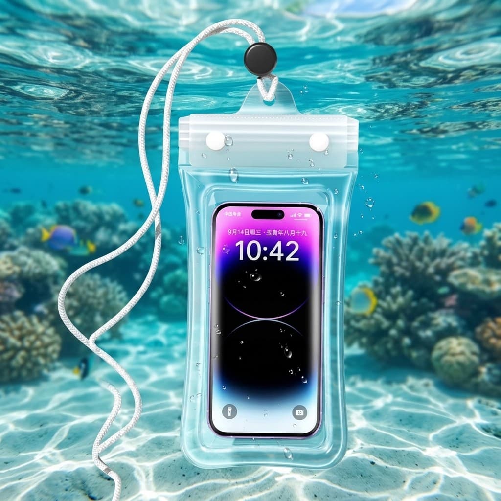 Capa Bolsa Prova d'Água Universal Bolsa De Celular Impermeável Para Viagem