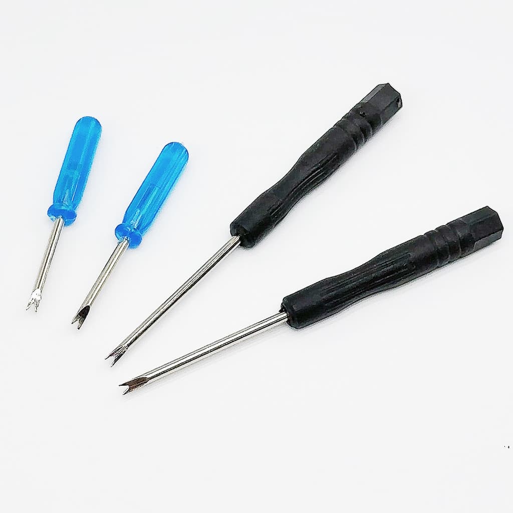 Chave de fenda manual em formato de V para reparos, mini chave de fenda em formato de U, cortador de unhas 2.0V, ferrame