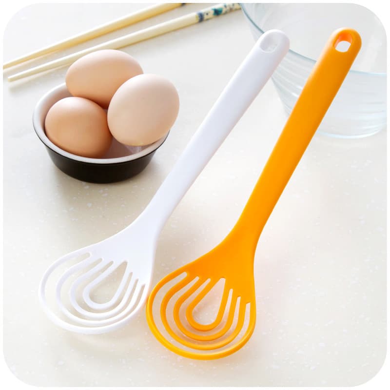 Colher de espuma para cozimento japonês, batedor de ovos Manual, cozinha, multiuso, colher de agitação, colher de separa