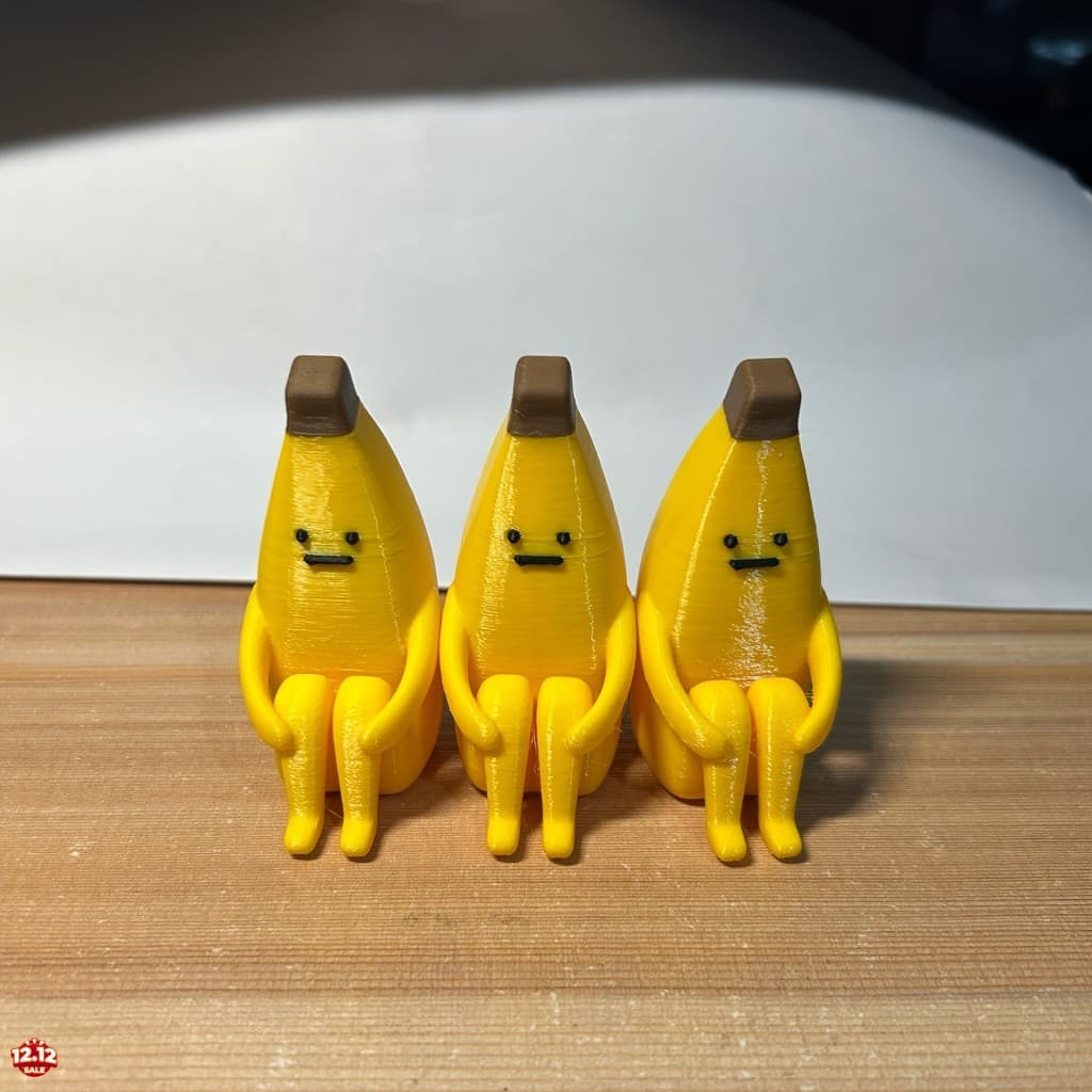 Ornamento De Banana Sorridente Impresso Em 3D-Brinquedo Criativo De Decoração De Mesa