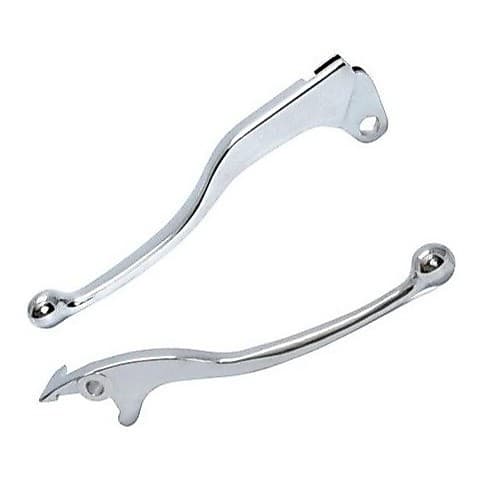Par Mini Manetes Cromado Yamaha Factor Fazer 150 250 Fz25 Fz15 Ybr 125 Freio A Disco