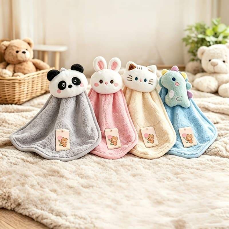 Kit Naninha Bebê Paninho De Apego Pelúcia Macia Antialérgico Conforto Sono Infantil Para Recém Nascido