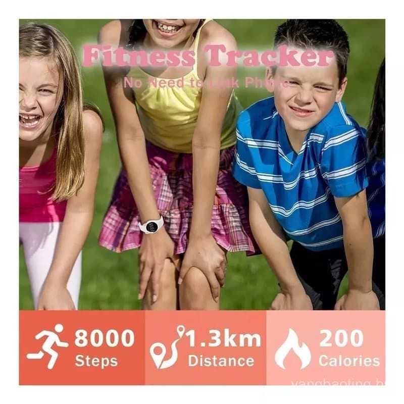 Relógio Infantil Digital A Prova De Água Relógio de pulso Crianças LED Luminoso Feminino Esportivo Redondo