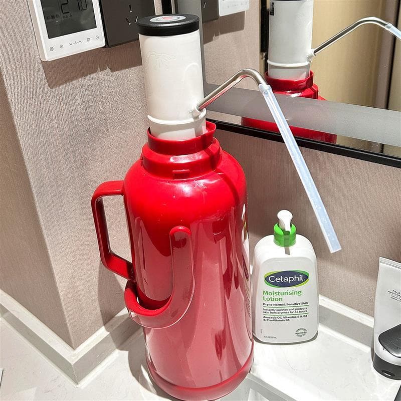 Bomba térmica elétrica de água, dormitório doméstico, Shampoo, escovação, lavagem facial, ferramenta útil, confinamento,