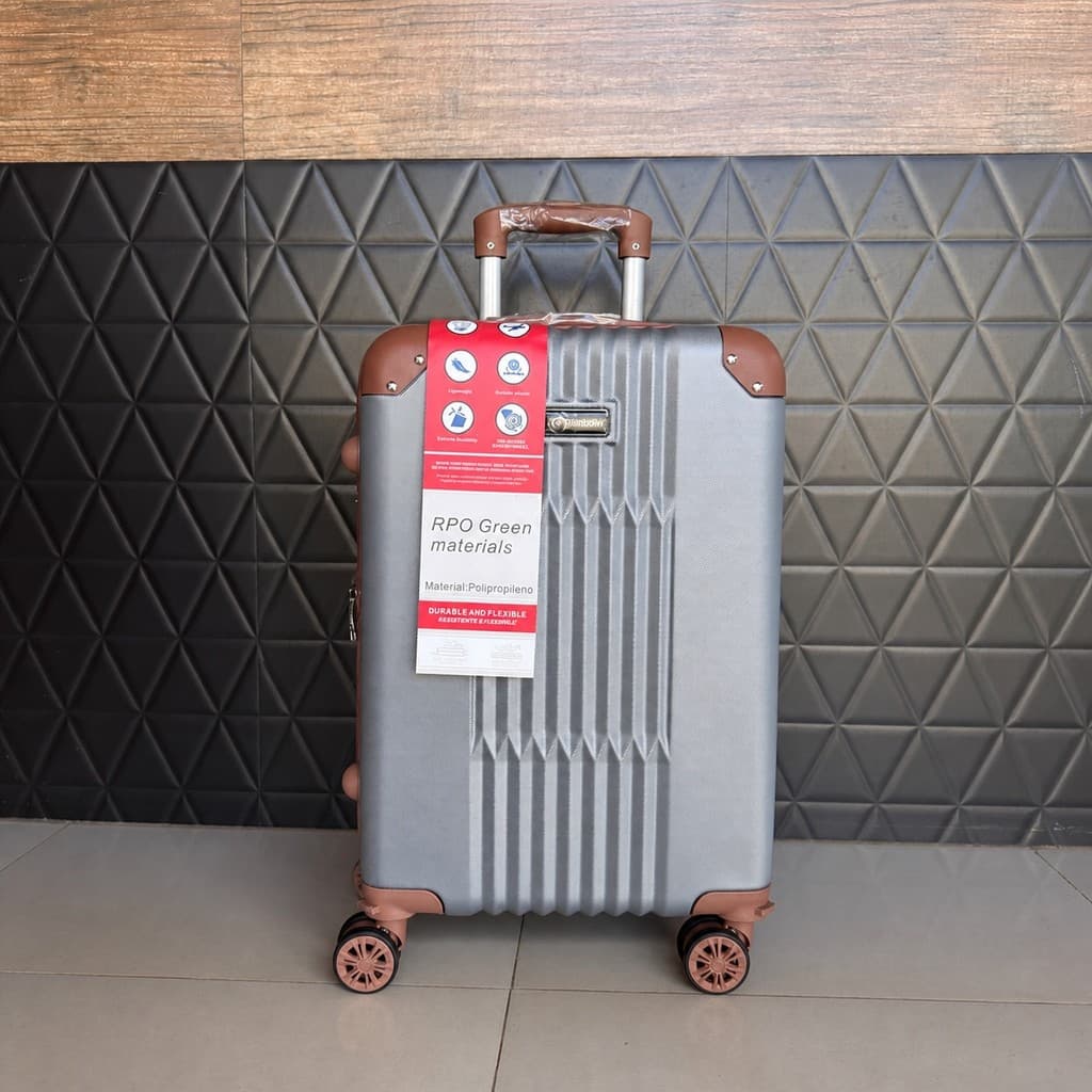 Mala De Bordo 10kg Viagem Rodinhas 360 Padrão ANAC 55X35X25 Polipropileno