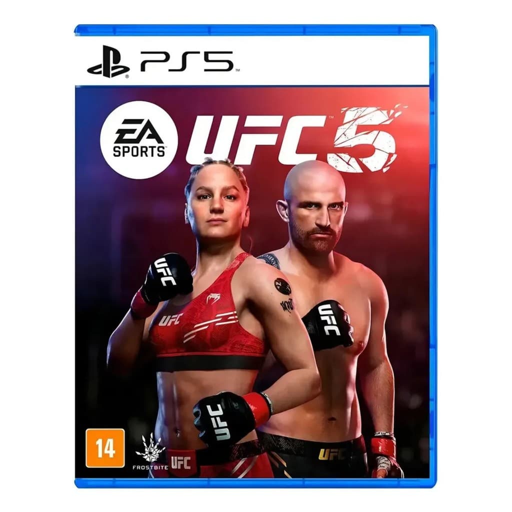 Jogo Luta Ufc 5 Ps5 Mídia Física Luta Ea Sports Novo Lacrado