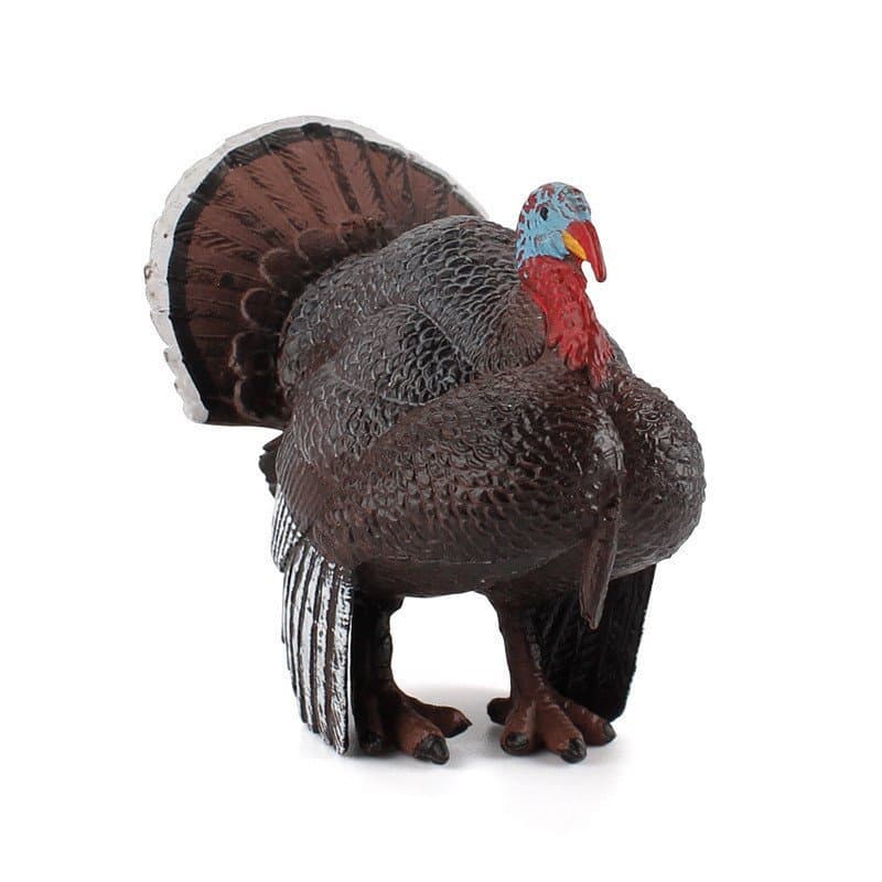 Brinquedo Educativo Cognitivo de Compras, Novo Modelo de Ornamento Estático de Galo e Peru de Fazenda
