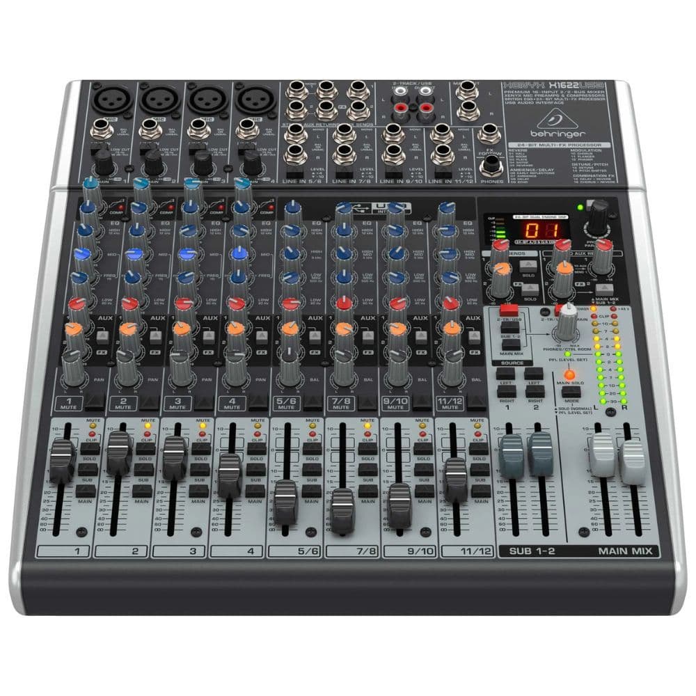 Mesa de Som Behringer Xenyx X1622USB 16 Canais com Efeitos