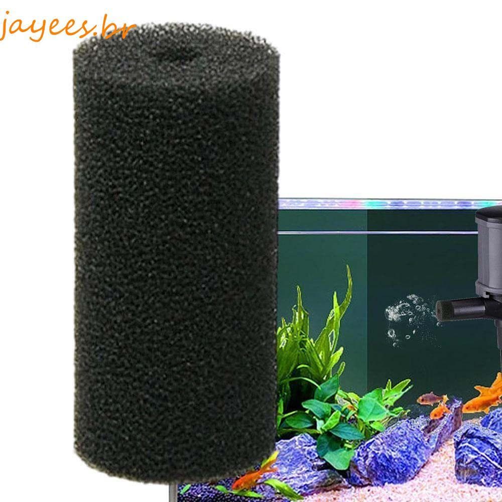 JAYEES Esponjas De Filtro Pretas 5 Peças Para Evitar Peixes Camarão Aquário Ser Sugado Esponja De Pré-De Água Bioquímica