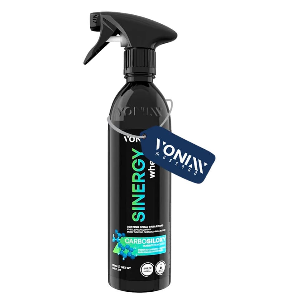 Sinergy Wheel Coating Spray 500ml Para Rodas Automotivo Vonixx Carbosiloxy