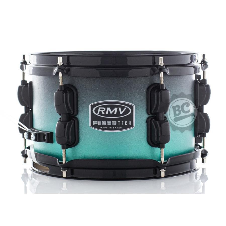 Caixa RMV FiberTech Turquesa Black Fade 10x6¨ Casco Híbrido com Aros Inoxidáveis 1,7mm (Exclusiva)