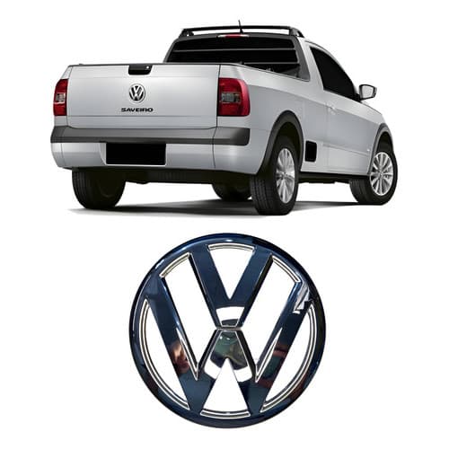 Emblema Cromado Tampa Traseira Saveiro-5u7853630-original