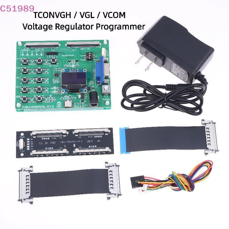 [kaan] Programador De Regulação On-Line De Tensão De Placa Lógica De Modificação Técnica VGH VGL VCOM Huaxing AUO HKC BR