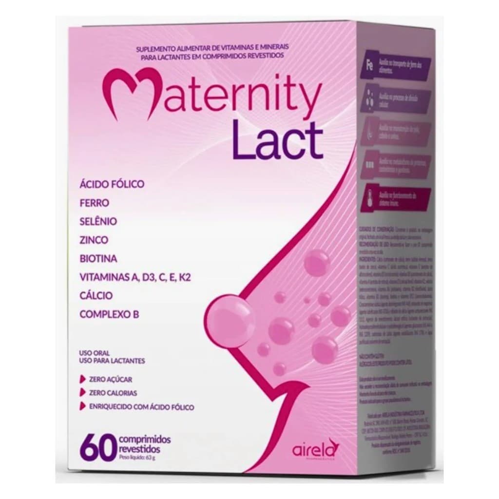 Maternity Lact 60 Comprimidos - Airela