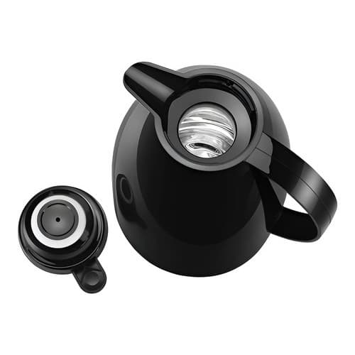 Bule Preto Viena Baby 400ml Com Gatilho Bico Dosador Invicta