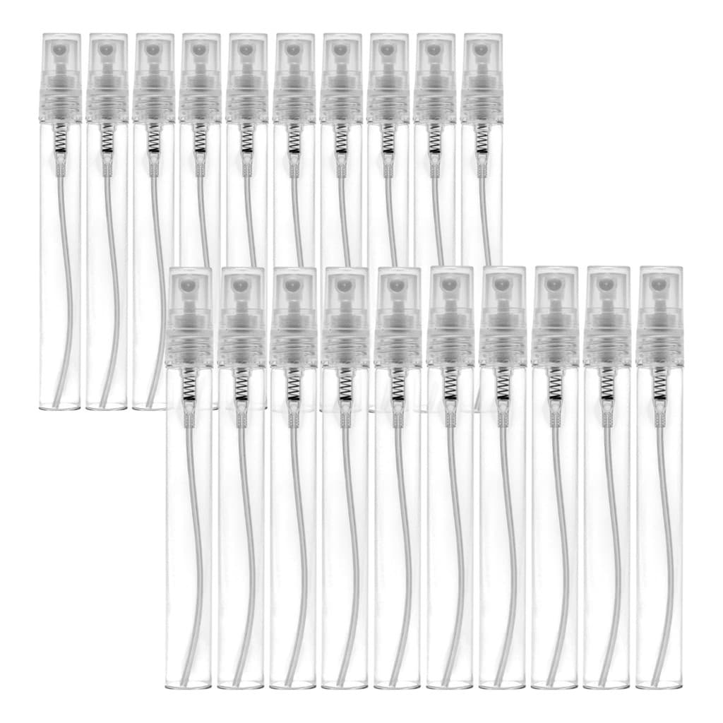Kit 5 Un Vidro Para Decant Frasco Spray Portátil 10ml