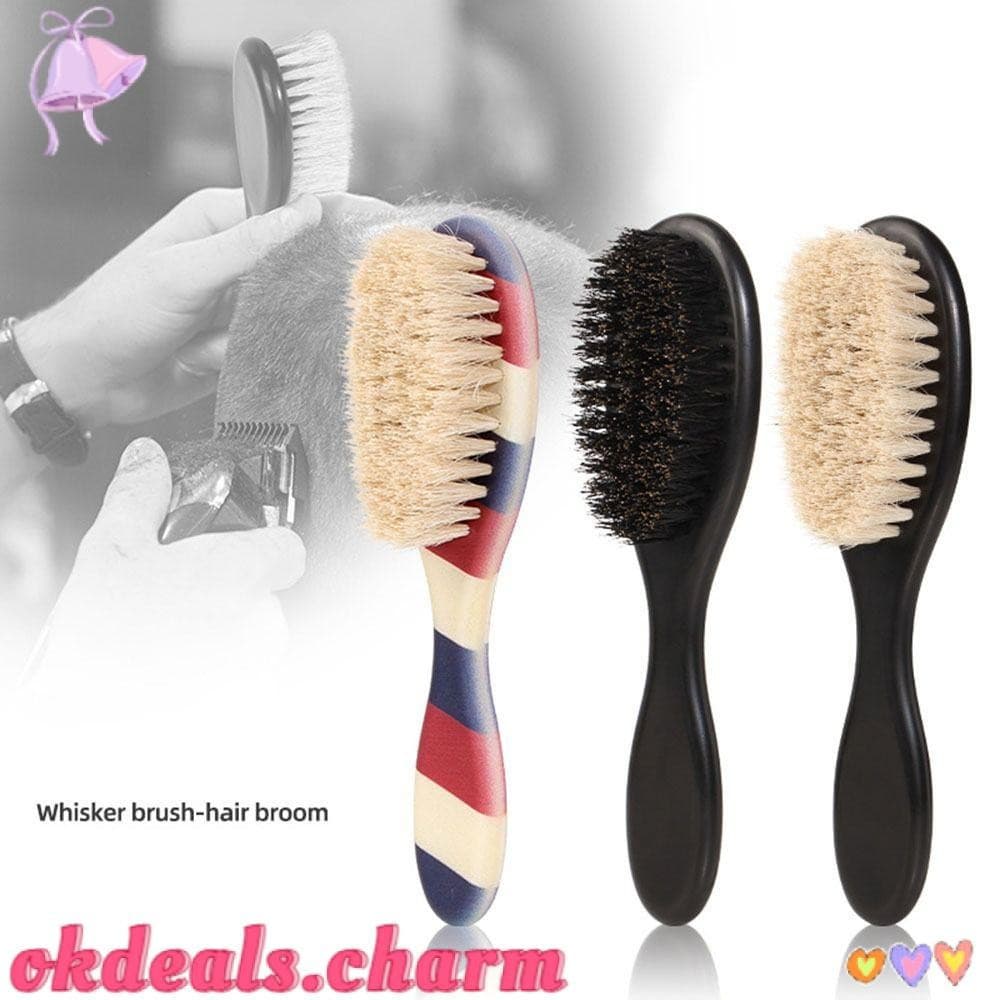 OKDEALS Escova De Barba , Espanador De Pescoço Para Remoção De Pelos De Cavalo , Ferramentas De Barbear , Pente De Cabel