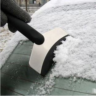 Ruhu pá de remoção de neve carro pá de neve pá de remoção de neve do carro pá de neve de aço inoxidável pá de neve gelo