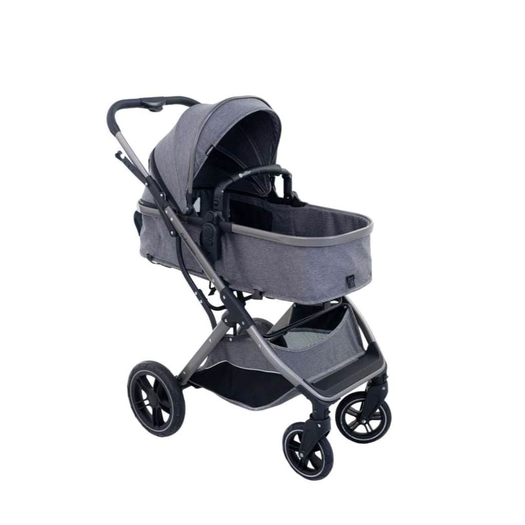 Carrinho de Bebê Zoe Cinza - Galzerano NB