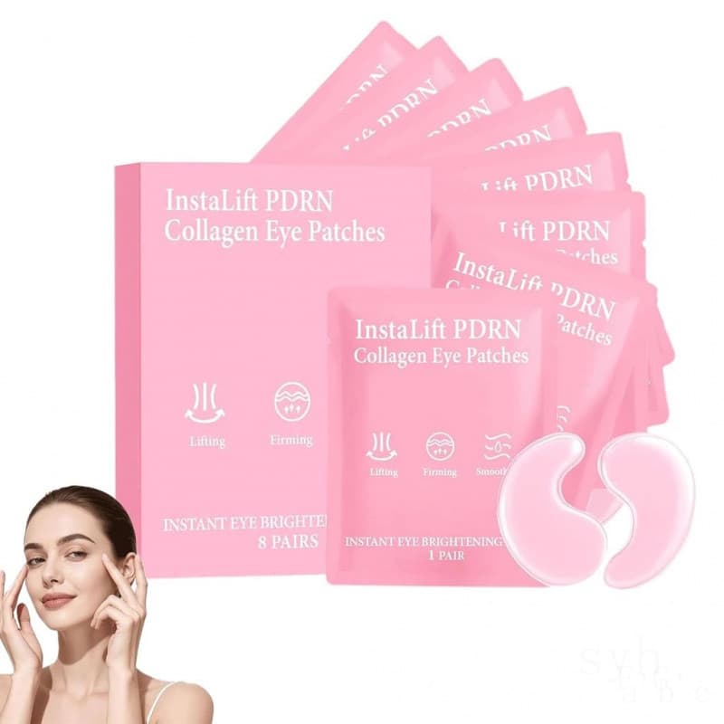 Serenecare-Instalift Patches para Olhos com PDRN e Colágeno, Máscara Anti-Rugas para Olhos com PDRN, adequada para olhei