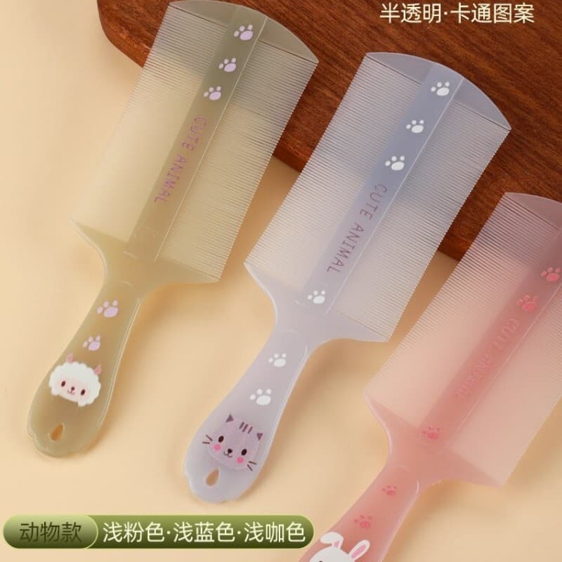 Grelha Super densa piolhos pente denso dente pente grelha crianças cabeça de barbear remover piolhos cabelo remover casp