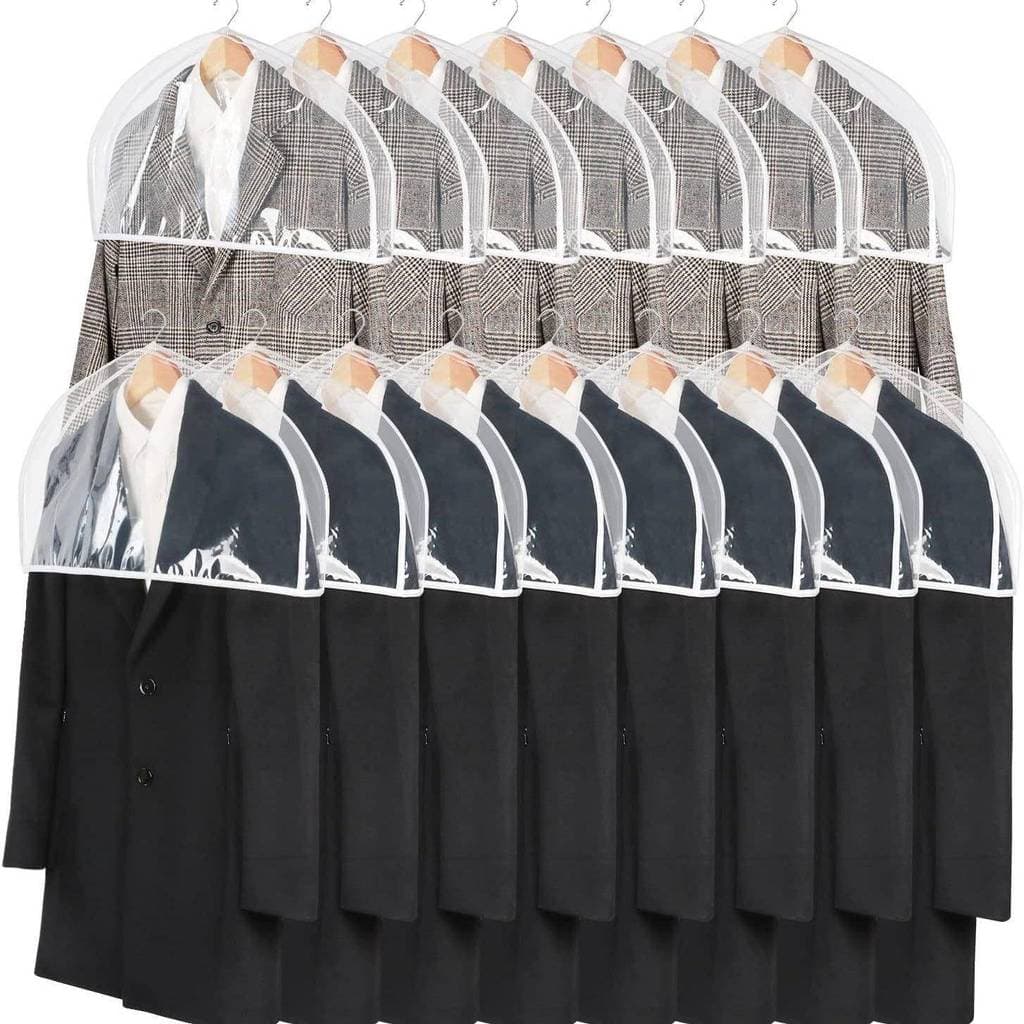 Roupas transfronteiriças capa de ombro transparente roupas respiráveis capa Anti-poeira com pano triangular adequado par