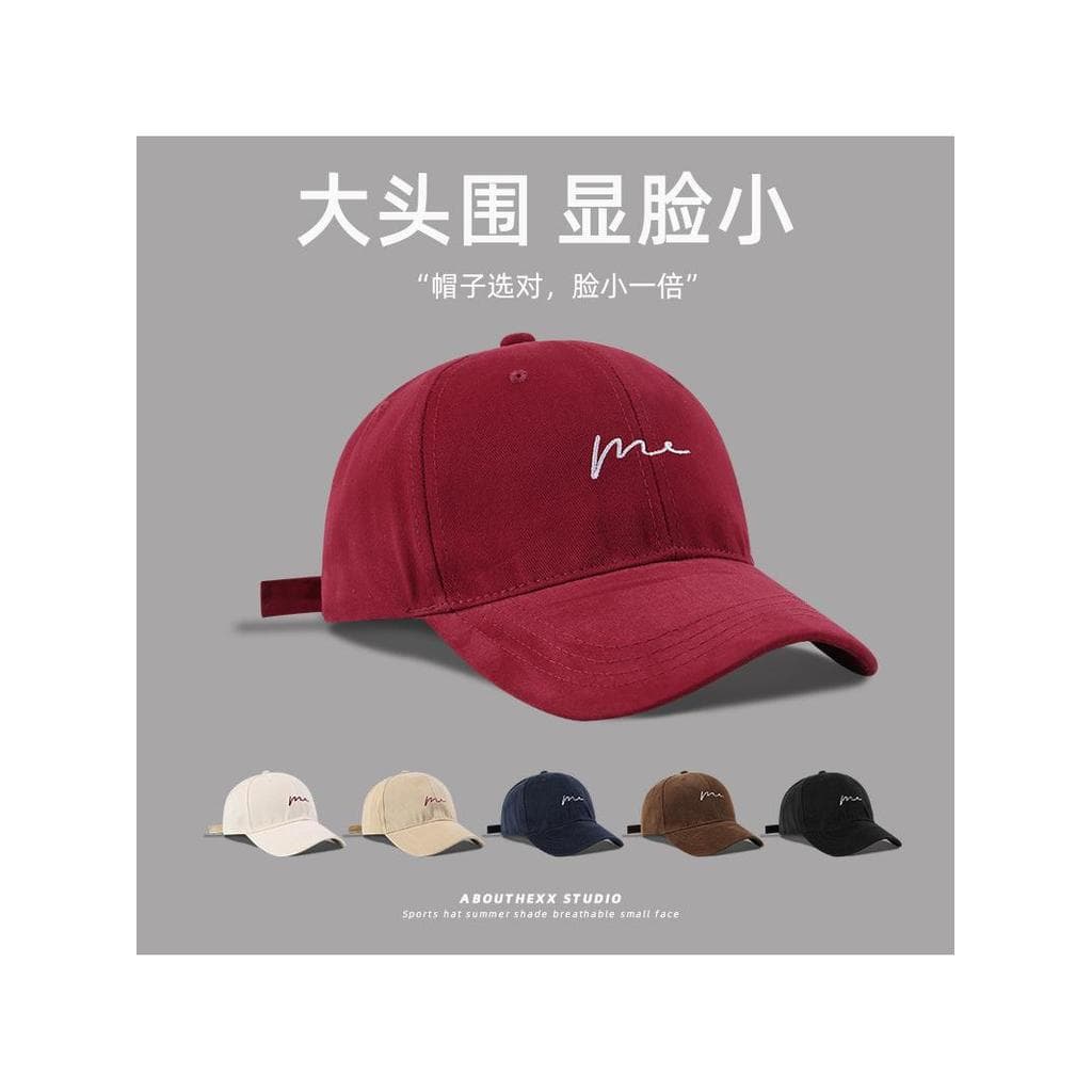 Circunferência de cabeça pequena XS tamanho pequeno estilo pai-filho chapéu raso estilo japonês bordado macio boné mascu