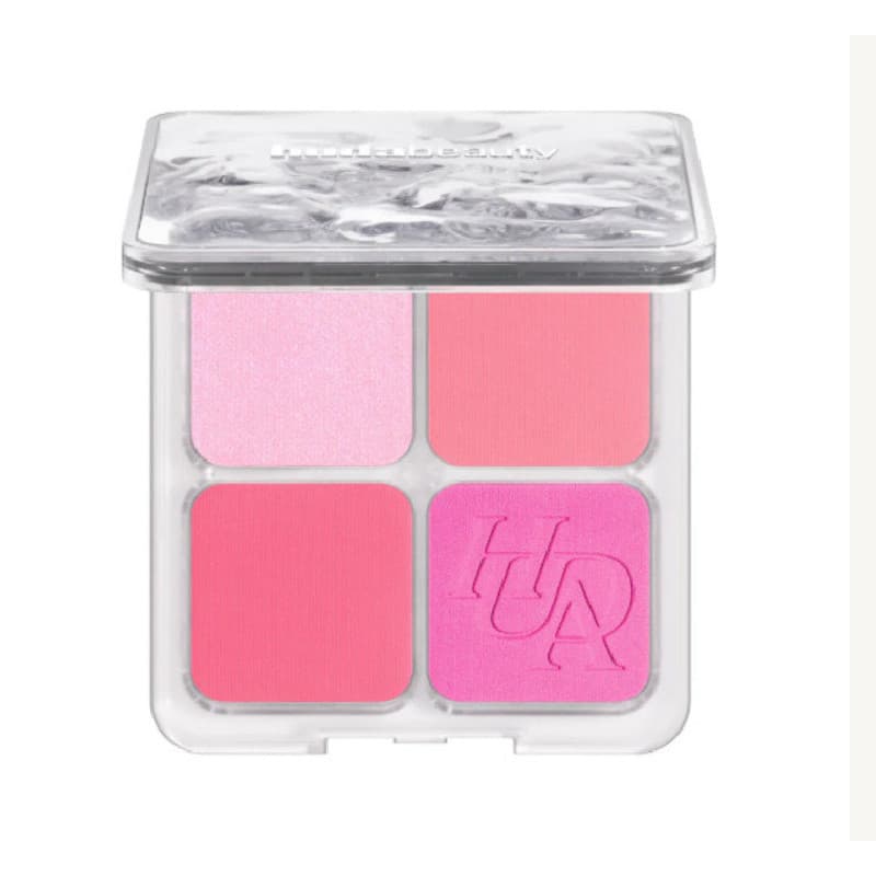 Huda Beauty Face Blush Filter Muted Gentle Radiant Highlighter Palette Simples Rosto Maquiagem Plate
