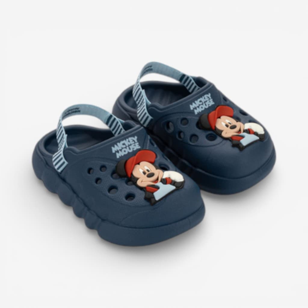 Babuche Grendene Disney Dreamy Baby Mickey Azul