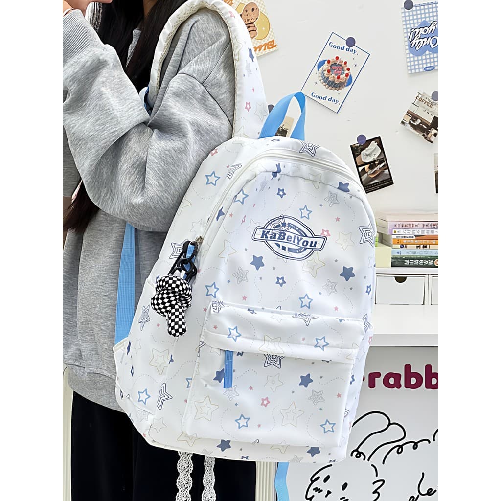 Bolsa escolar de alto valor feminina estudantes do ensino médio mochila leve de grande capacidade para estudantes univer