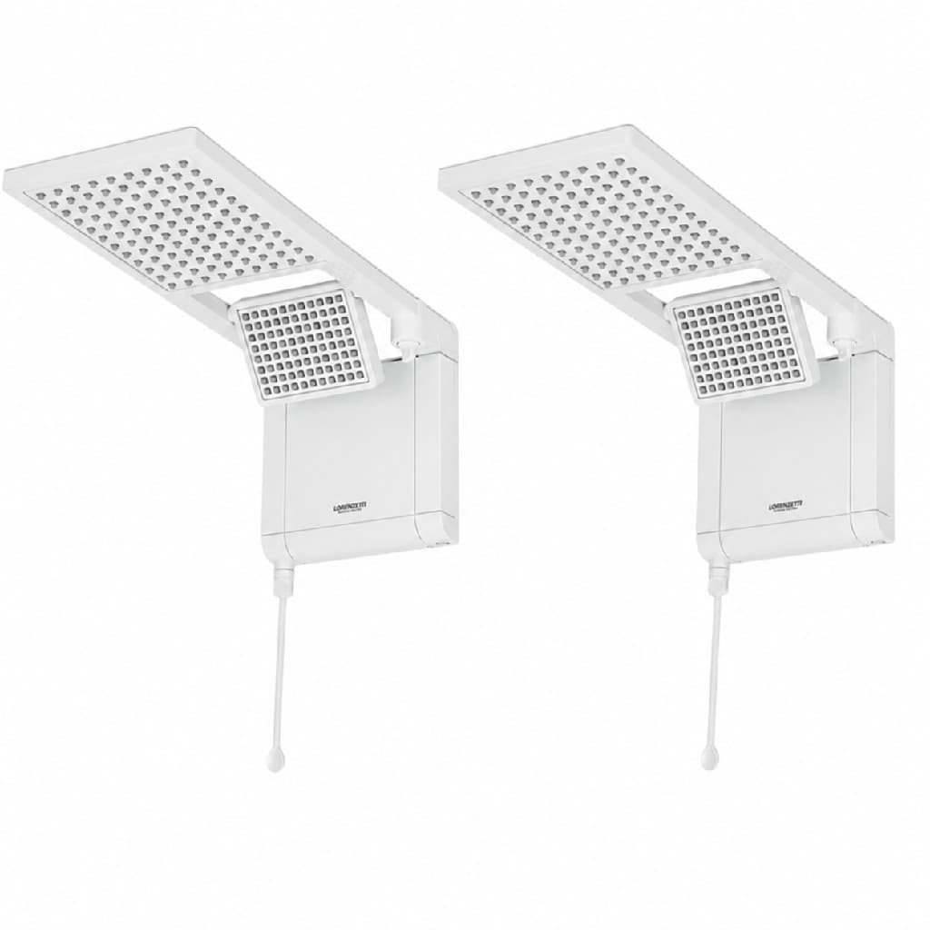 Kit 2 Chuveiros Elétricos De Parede Acqua Ultra Duo Branco