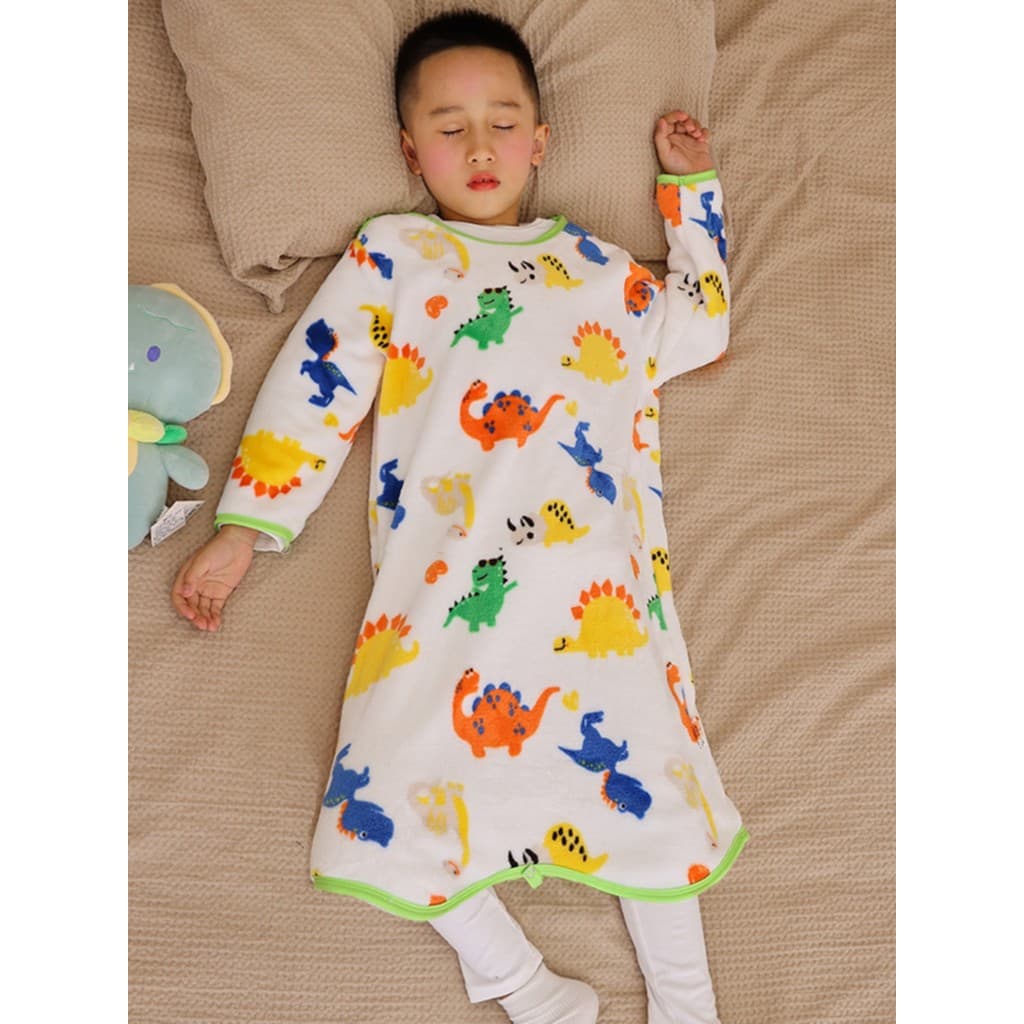 Crianças mais velhas saco de dormir cinto de dormir primavera verão crianças dormir colcha babador proteção da barriga d