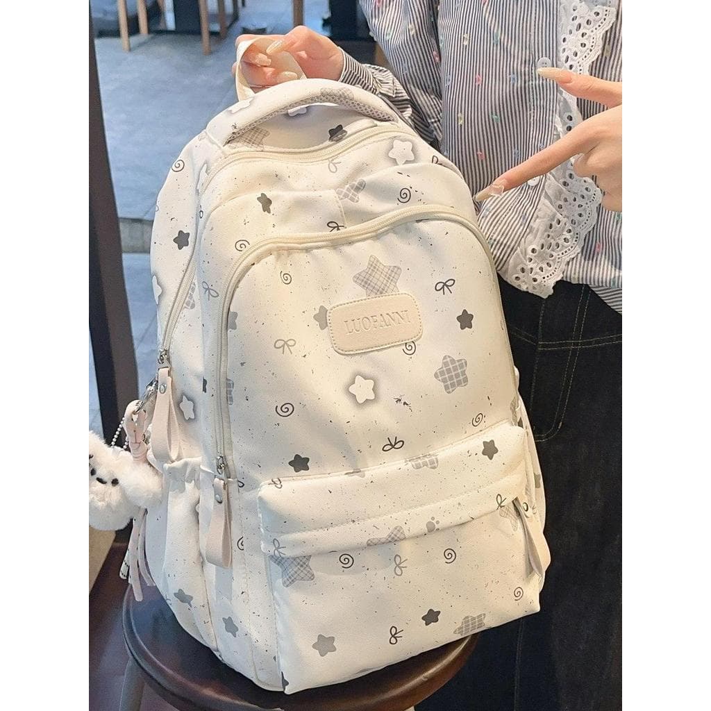 Estilo coreano mochila júnior menina do ensino médio ins nicho mochila de alto valor estudantes do ensino médio mochila