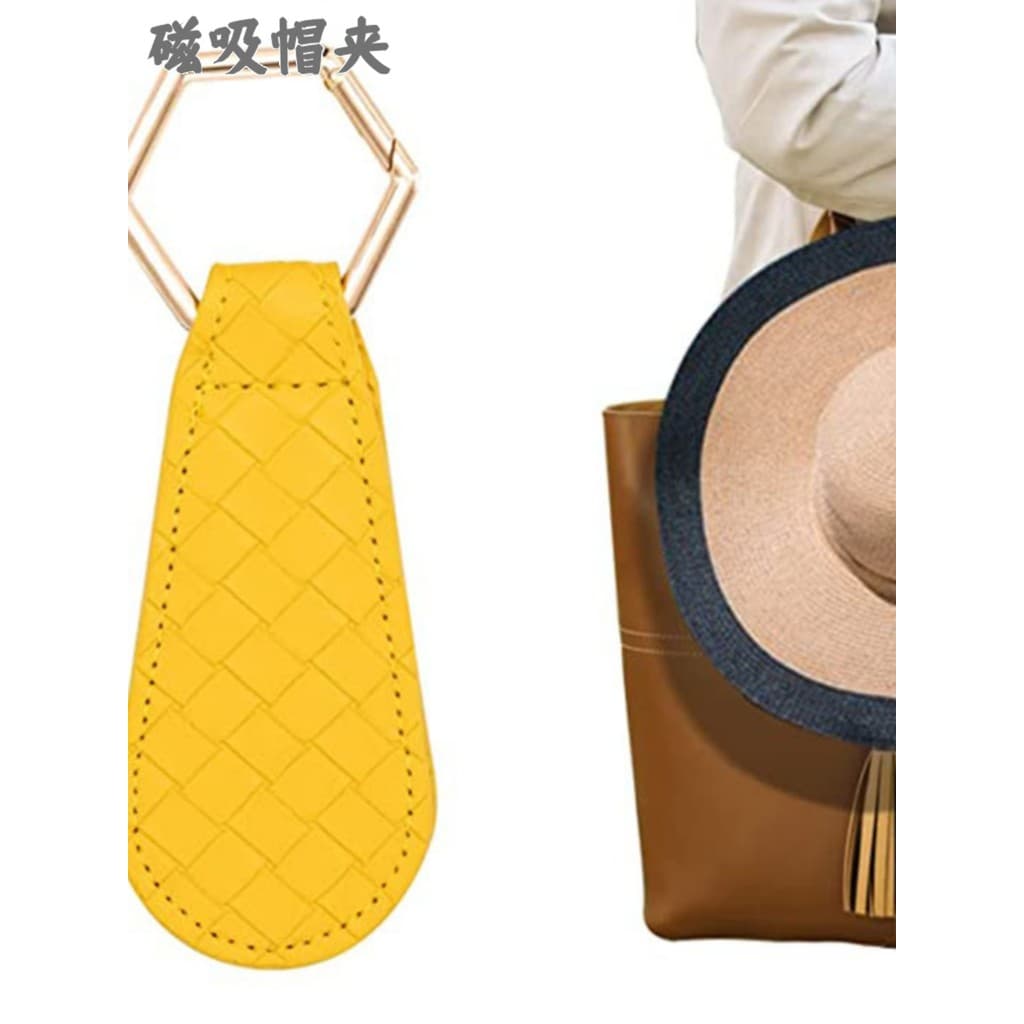Clipe de chapéu de moda para viagem ao ar livre, clipe magnético para boné de golfe, clipe magnético sem costura, clipe