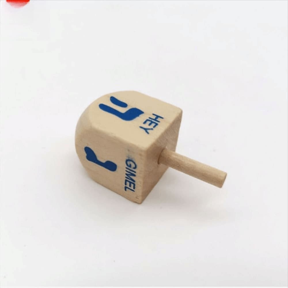 10 Unidades De Dreidel Giratório , 10 Peças De Brinquedo De Tamanho Mini , Artesanato De Materiais De Festa