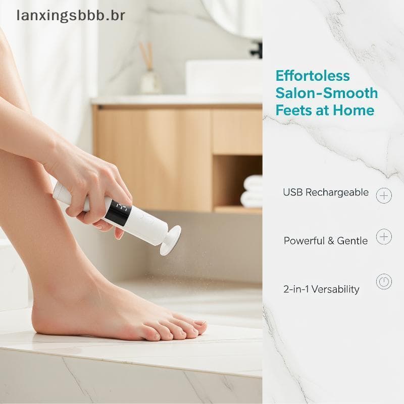 [LAX] Display LED 2-1 Conjunto Recarregável Para Cuidados Com Os Pés E Unhas Pedicures Domésticas Prehensivas BR