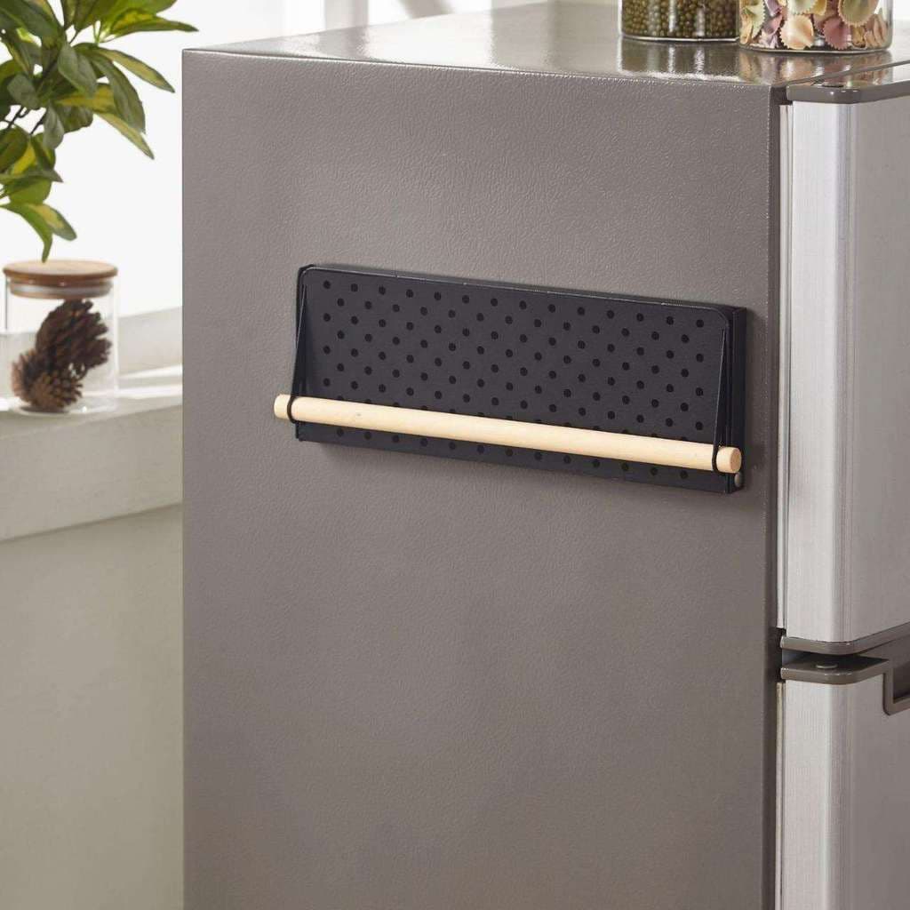 Parede magnética caixa de camada única rack casa gelo XZ-19005 casa ímã rack ferro arte cozinha diversos rack de armazen