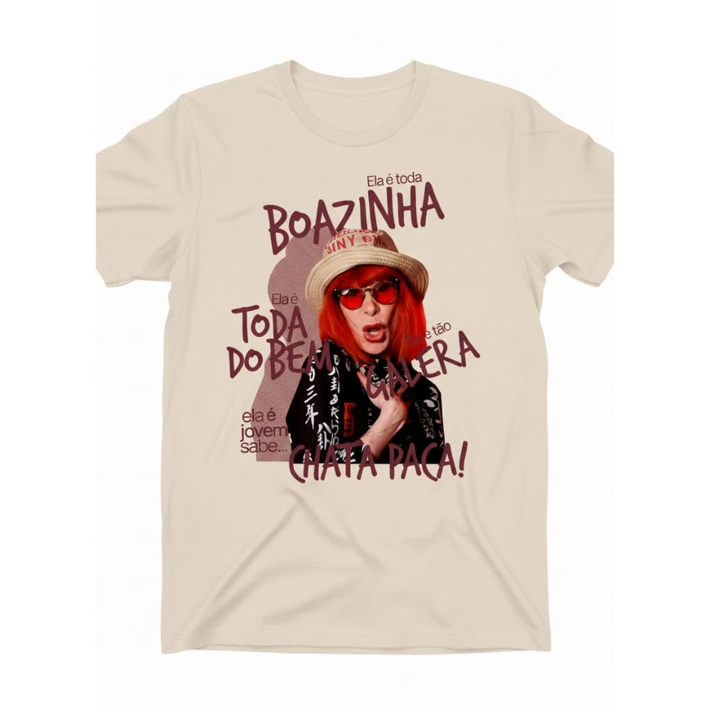 Camiseta Rita Lee Estampada Unissex Algodão Premium Envio Imediato