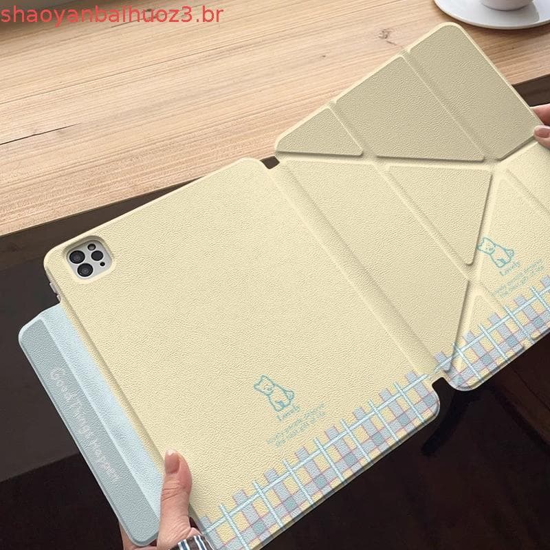 Bonito West Highland adequado para iPad Tablet capa protetora Apple mini ar duro com Slot para caneta pro separação magn
