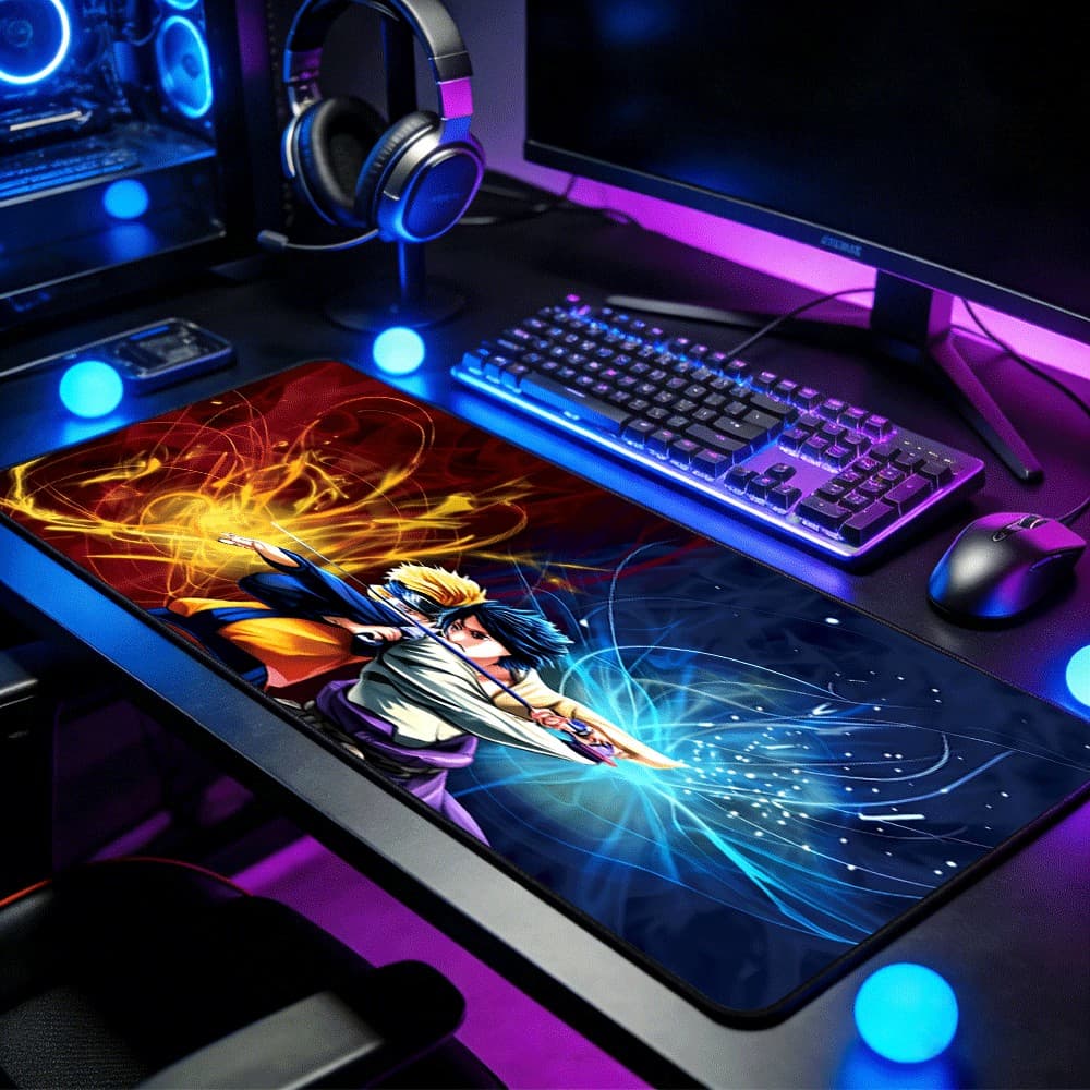 Mouse Pad Big Time 7 E Legends of the Village Leaf Base De Alta Precisão Antiderrapante Para Notebook PC Gamer