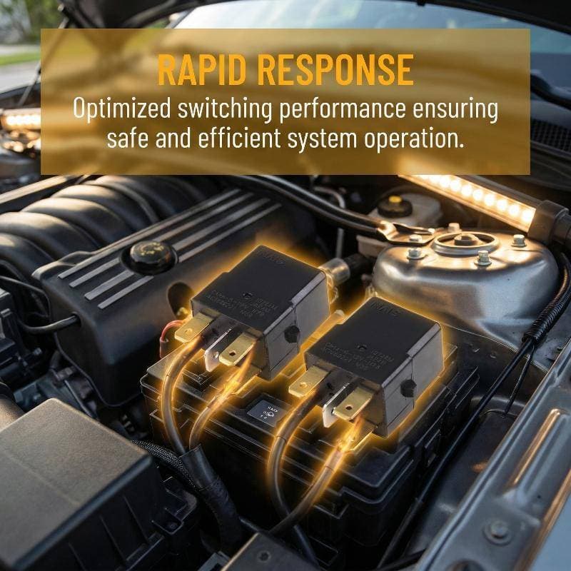 Relé De Carro 12V 4Pin ACM33221 Alternativa Durável Para M36 CM1aR12VH78 Instalação Rápida Sistemas Elétricos Automotivo