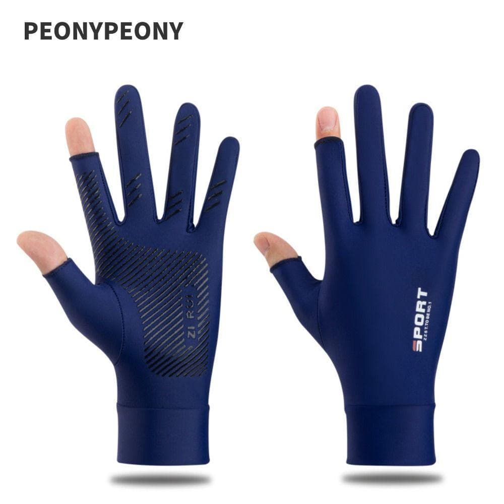 Luvas De Proteção Solar PEONY , Respiráveis Com UV , Anti-Resistentes Ao Deslizamento Elástico