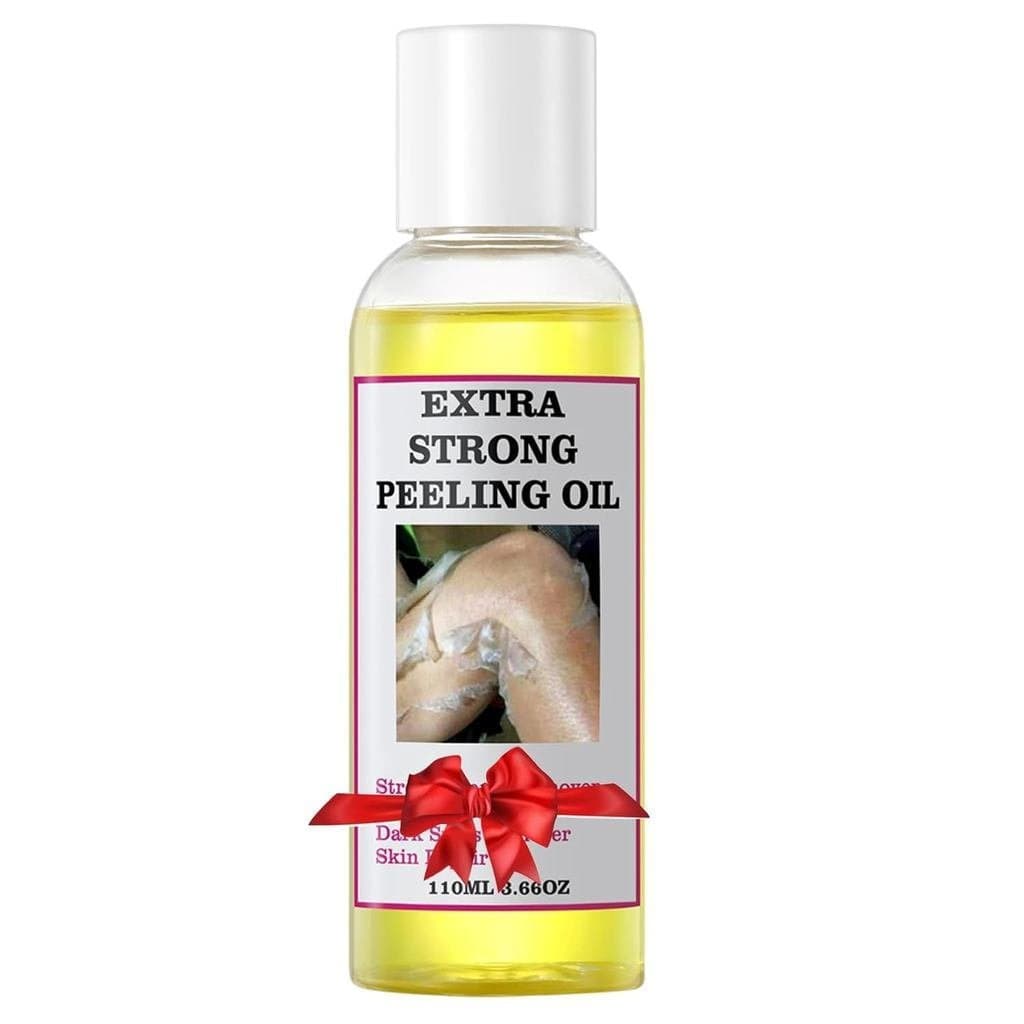 Óleo esfoliante amarelo para pele escura, óleo esfoliante de alta concentração, esfoliante químico super forte, solução