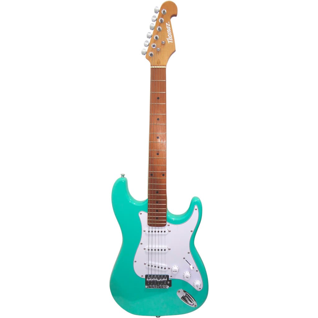 Guitarra Elétrica Vintage Thomaz TEG 400V Verde