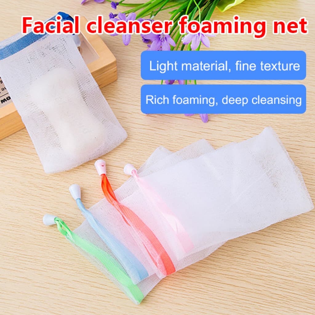 [Foam Rápido] Japanese Style Foaming Net for Soap | Rede Espumante/Rede de Espuma para Sabonete/Utensílio para Lavar o R