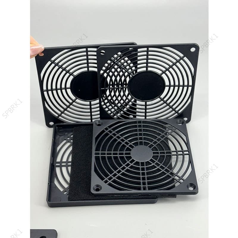 Ventilador De Refrigeração De 120mm , Ventiladores Para PC , Capa À Prova De Poeira , Proteção De Malha Com Placa Fronta