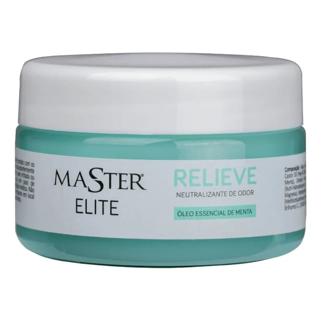 Master Elite Relieve Gel Neutralizante Odor Cola Extensao Cilios