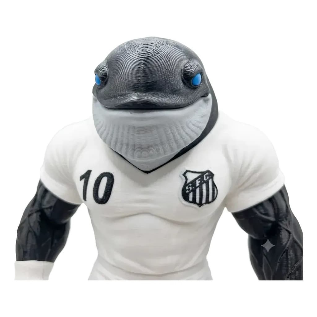 Mascote Baleião Santos F.c