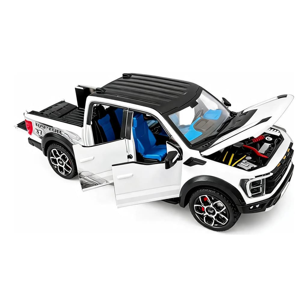 Carro Miniatura Suv Trilha Picape Grande 24cm Colecionador TOP